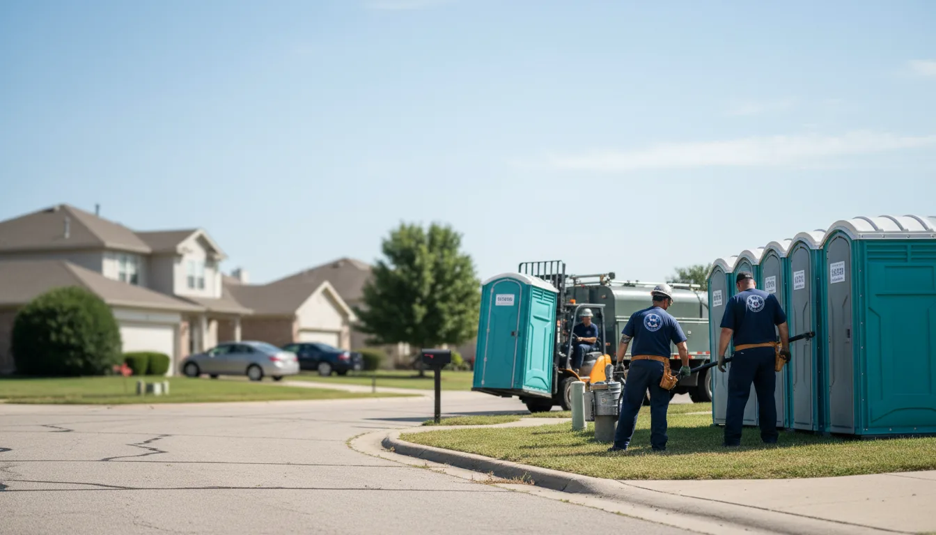 Porta Potty Rental in West Chicago, IL near me